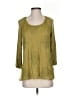 RXB Green 3/4 Sleeve Blouse Size S - photo 1