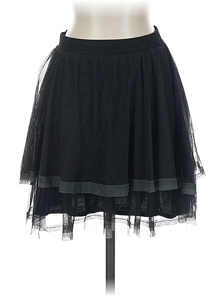 Pre-owned Free People Formal Skirt In Black