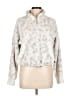 Calvin Klein Performance 100% Polyester Animal Print Ivory Faux Fur Jacket Size L - photo 1