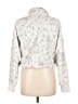 Calvin Klein Performance 100% Polyester Animal Print Ivory Faux Fur Jacket Size L - photo 2