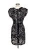 Bebop Animal Print Black Cocktail Dress Size L - photo 2