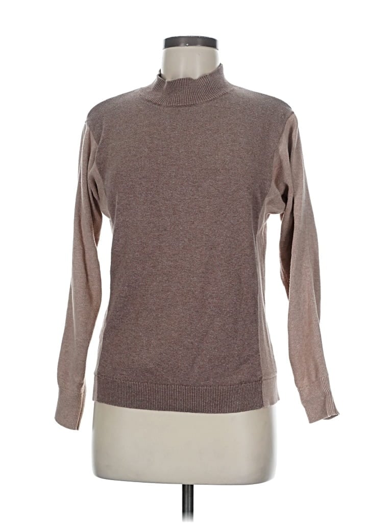Pre-owned Ann Taylor Loft Outlet Turtleneck Sweater In Brown