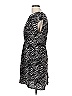 Bebop Animal Print Black Cocktail Dress Size L - photo 5