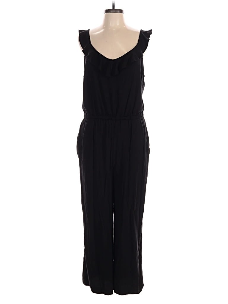 Pre-owned Ann Taylor Loft Jumpsuit In Black