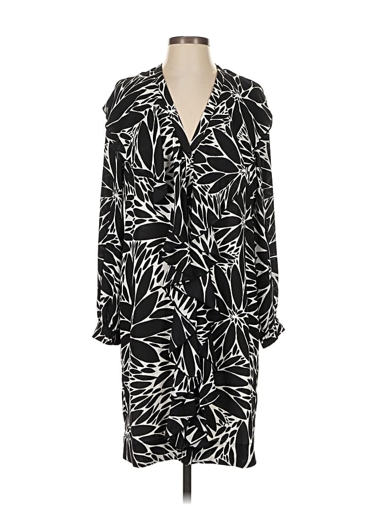 Pre-owned Black Label By Chico's Casual Dress In Black