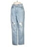 Madewell 100% Cotton Hearts Blue Jeans Size 25 waist - photo 1