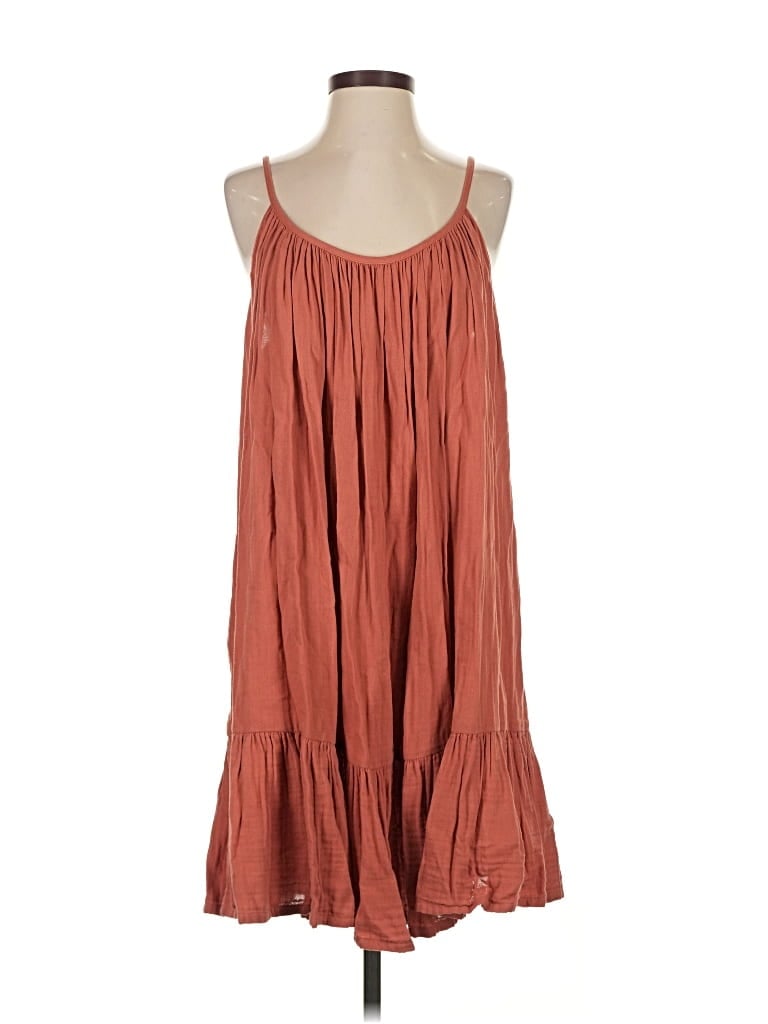 Pre-owned Outerknown Casual Dress In Brown