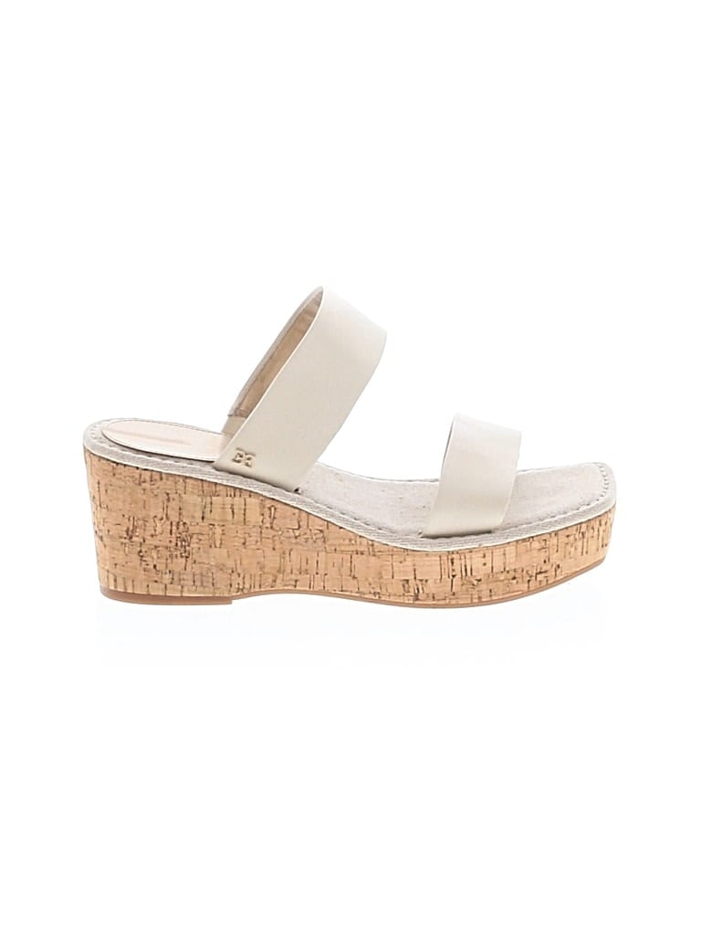 Pre-owned Sam Edelman Sandals In White
