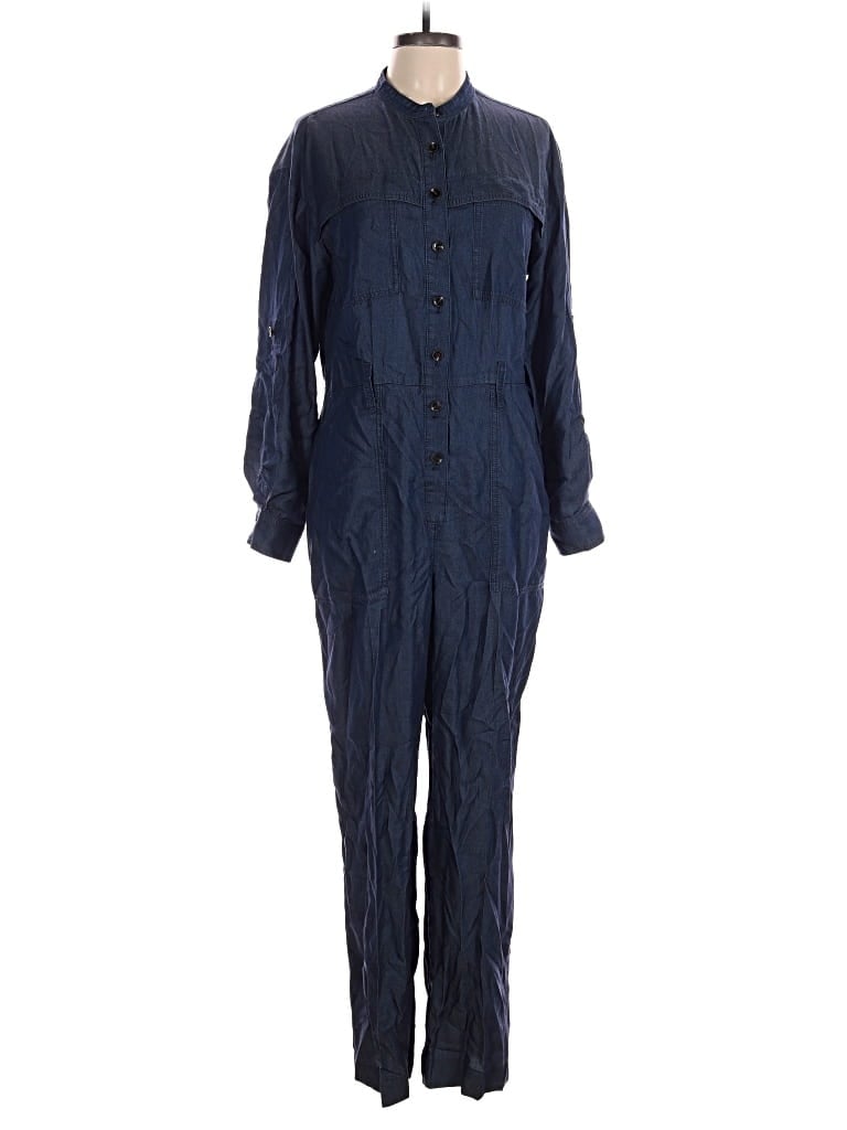 Pre-owned Ann Taylor Jumpsuit In Blue