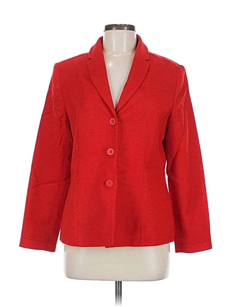 Pre-owned John Paul Richard Blazer Jacket In Red