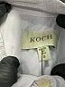 Koch Metallic White Long Sleeve Button-Down Shirt Size S - photo 7