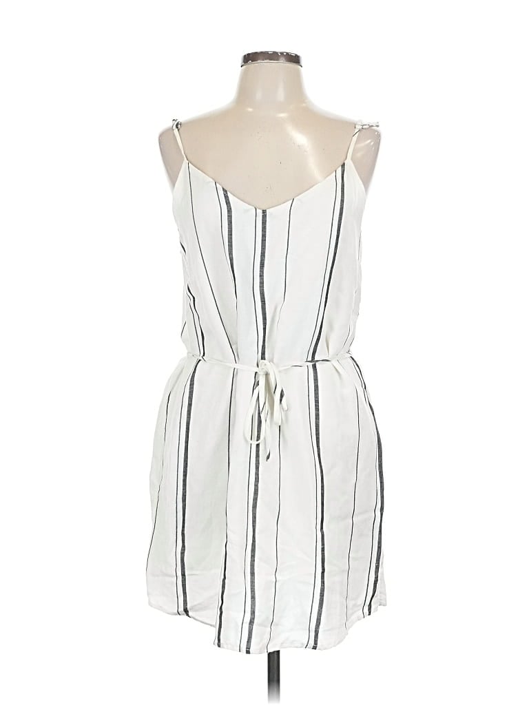 Pre-owned Thread & Supply Casual Dress In White