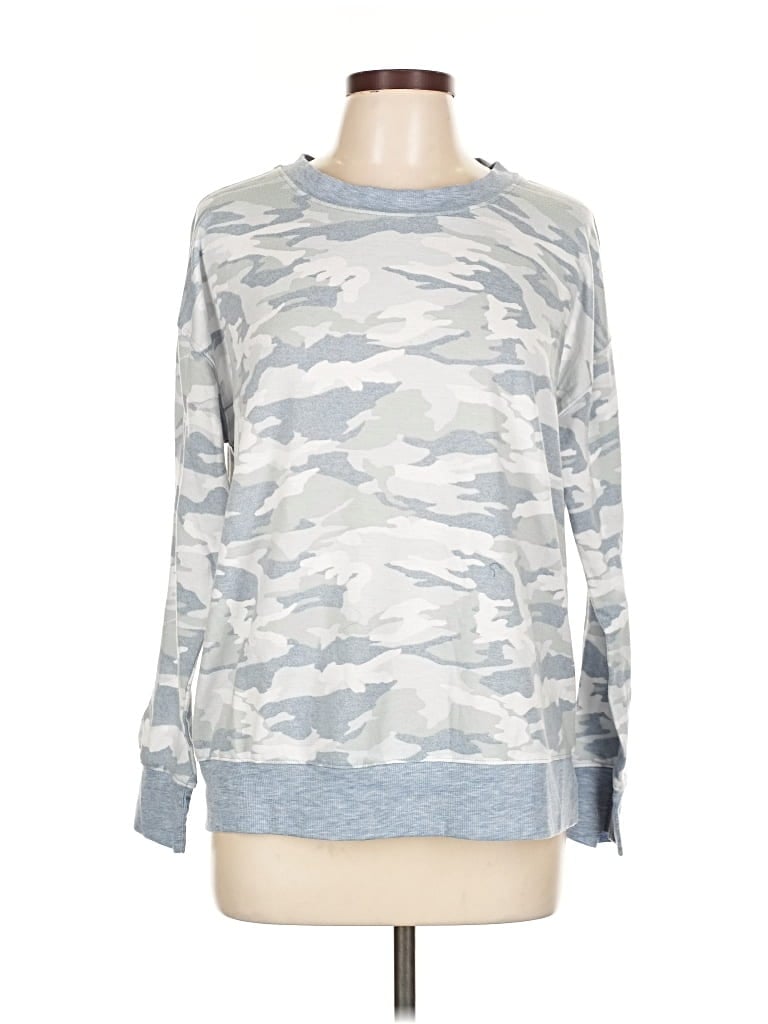 Pre-owned Splendid Sweatshirt In Gray