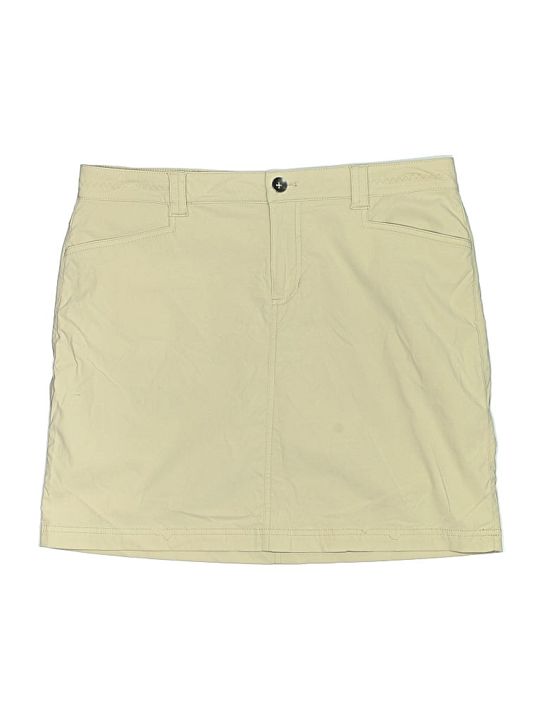 Pre-owned Eddie Bauer Skort In Brown