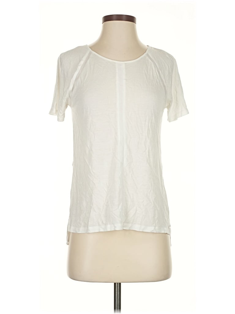 Pre-owned Armani Exchange Short Sleeve T-shirt In White