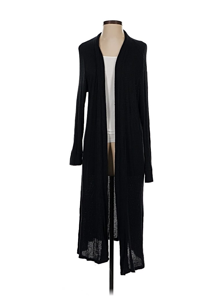 Pre-owned Eberjey Cardigan Sweater In Black