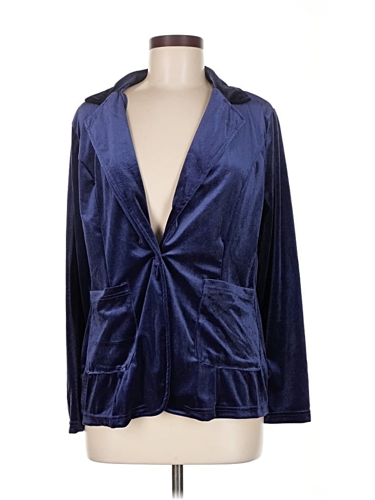 UNBRANDED Pre-owned Blazer Jacket In Blue