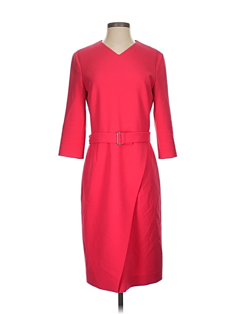 Pre-owned Boss By Hugo Boss Casual Dress In Pink