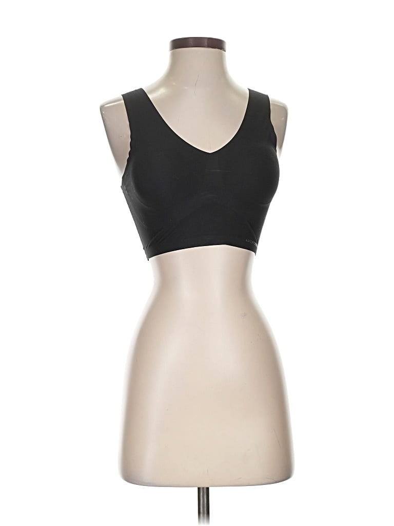 Pre-owned Lucky Brand Sports Bra In Black