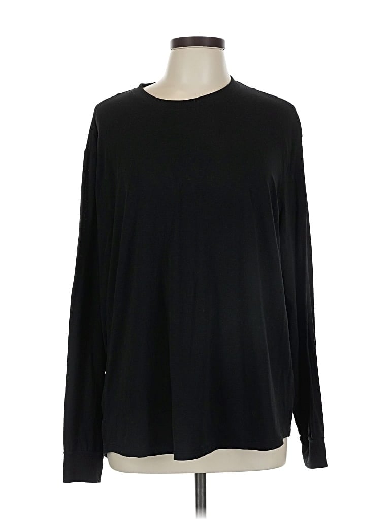 Pre-owned Nike Long Sleeve T-shirt In Black