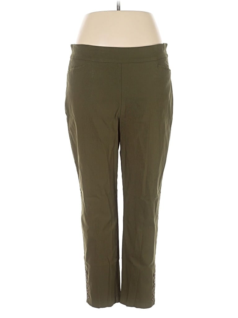 Pre-owned Chico's Active Pants In Green