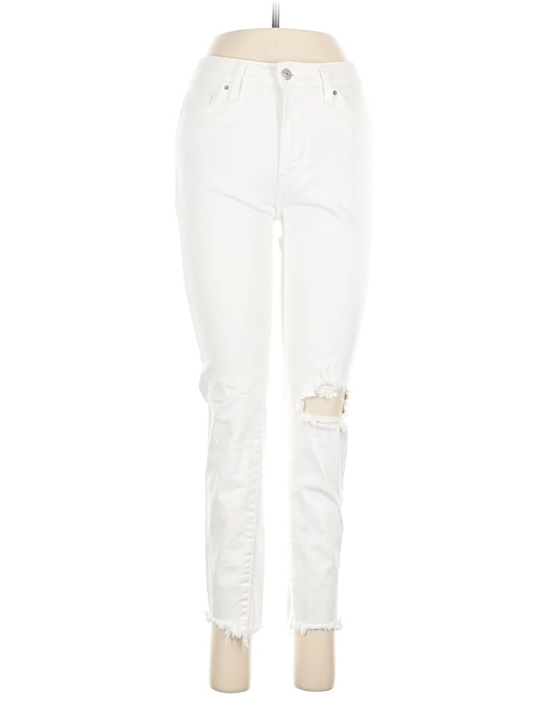 Pre-owned Levi's Jeans In White