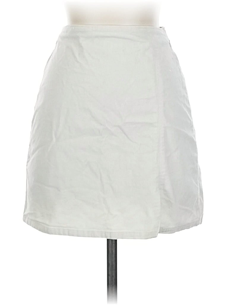 Pre-owned Hollister Casual Skirt In White