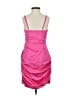 STACEES Solid Pink Cocktail Dress Size 4 - photo 2