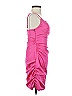 STACEES Solid Pink Cocktail Dress Size 4 - photo 4