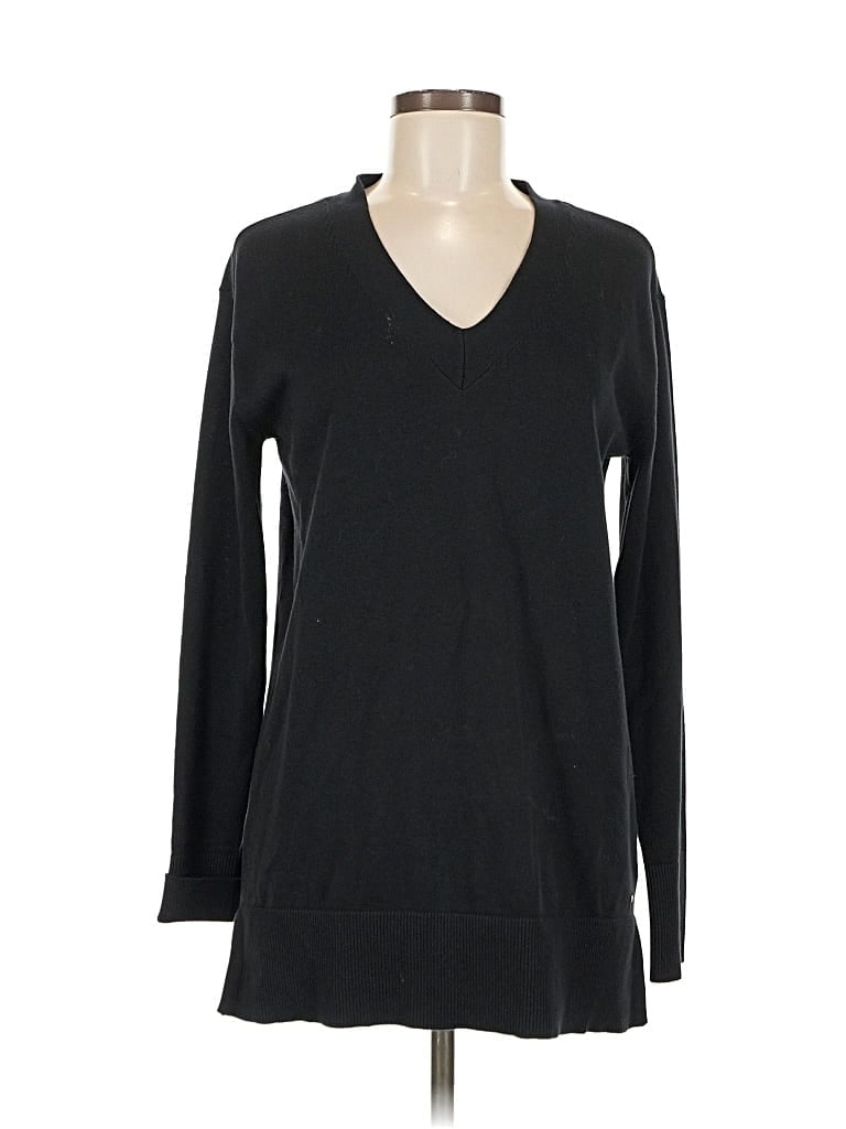 Pre-owned Tommy Hilfiger Long Sleeve T-shirt In Black