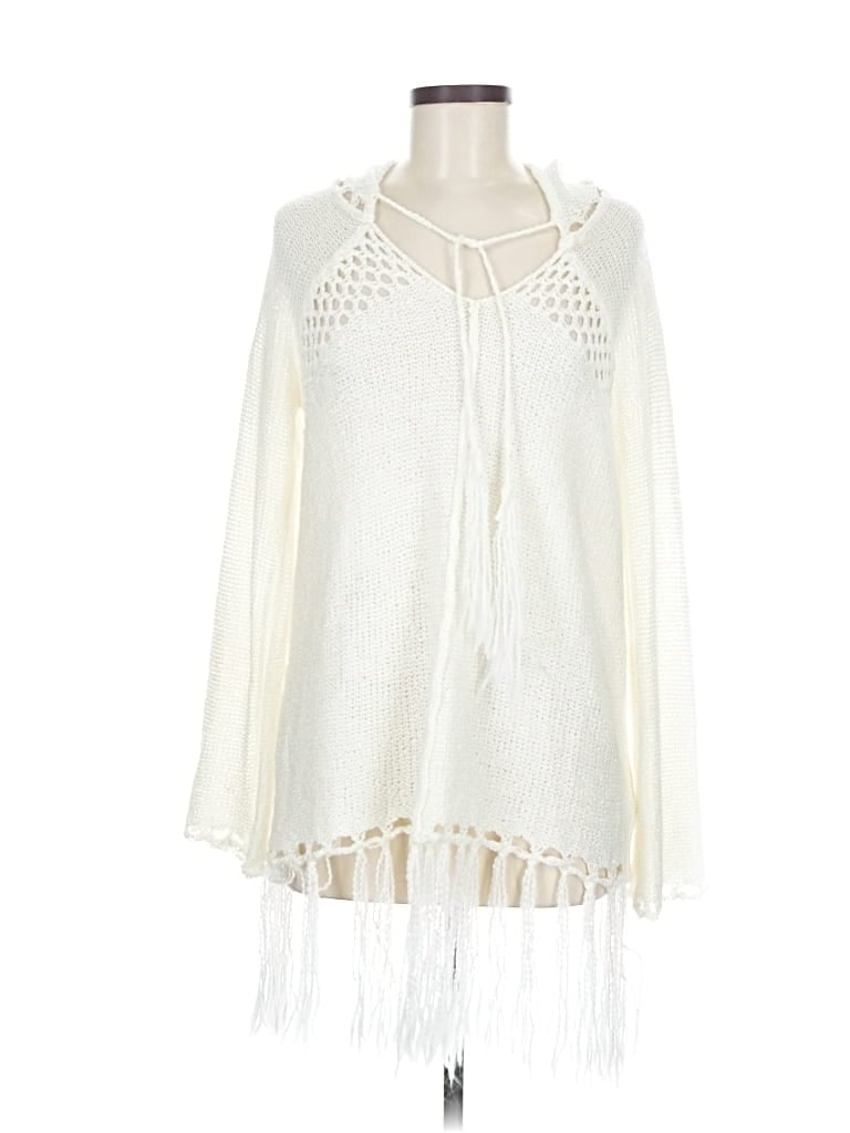 Pre-owned Vintage Havana Poncho In White