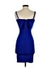 Soprano Solid Blue Cocktail Dress Size XS - photo 2