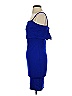 Soprano Solid Blue Cocktail Dress Size XS - photo 5