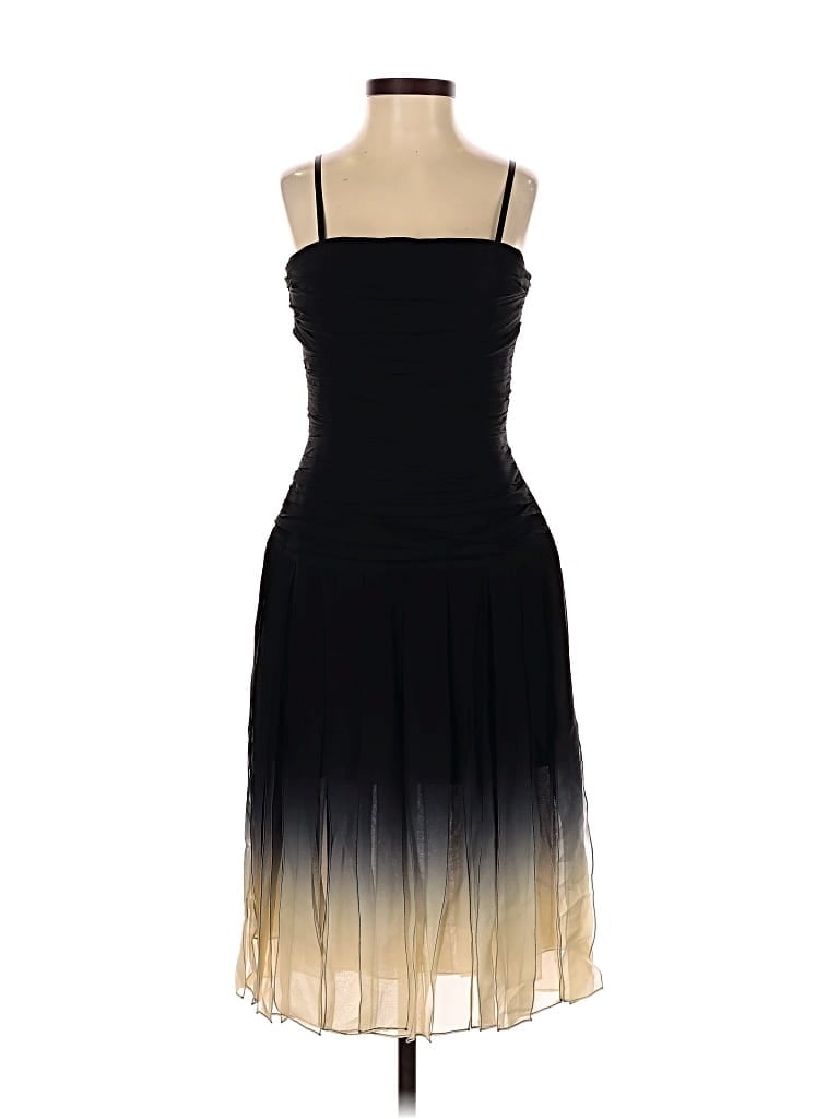 Pre-owned Bcbgmaxazria Cocktail Dress In Black