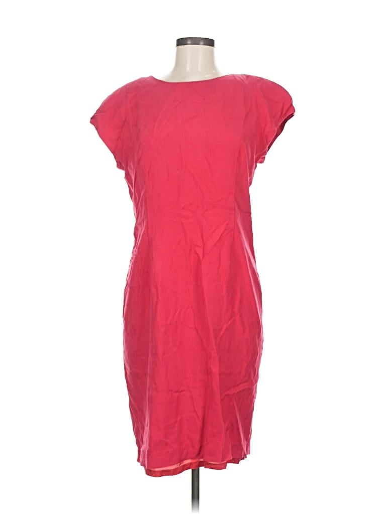 Pre-owned Saks Fifth Avenue Casual Dress In Red