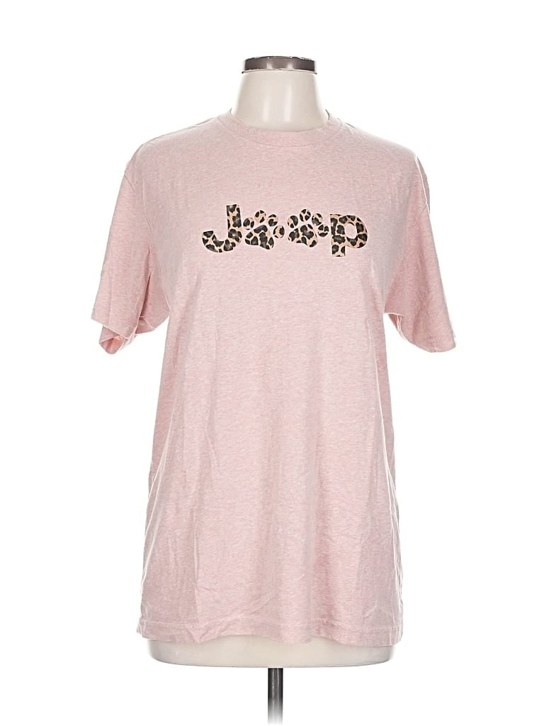 Pre-owned Next Level Apparel Short Sleeve T-shirt In Pink