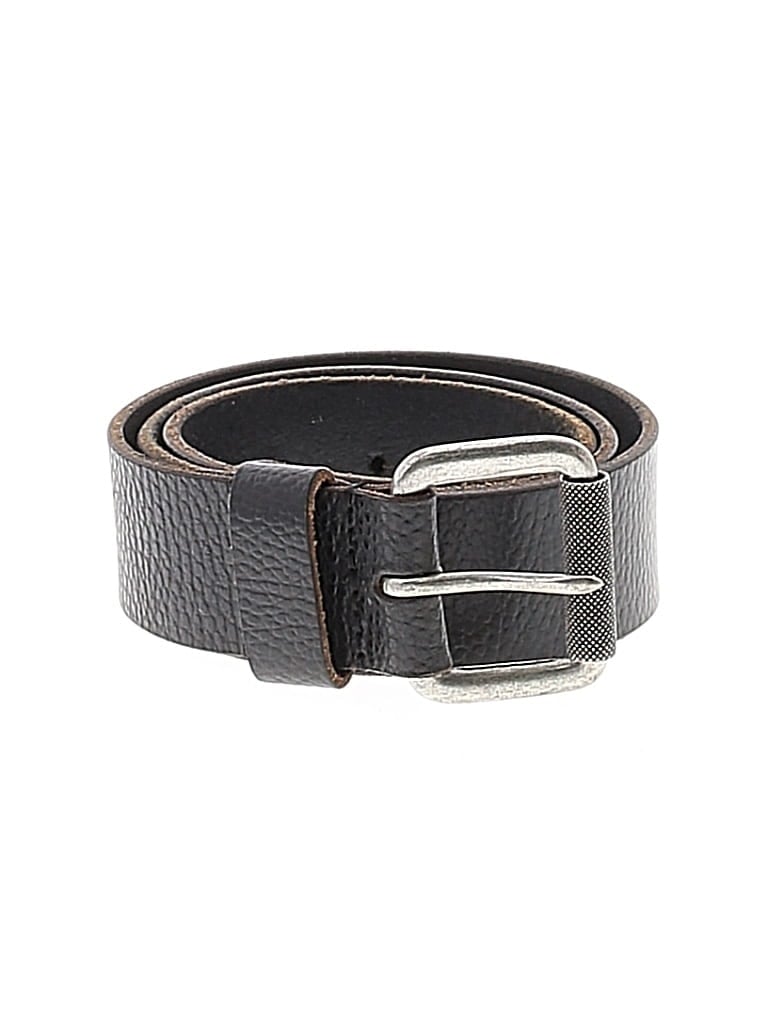 Pre-owned Unbranded Leather Belt In Black