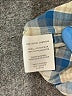 Joie 100% Cotton Checkered-gingham Blue Long Sleeve Button-Down Shirt Size S - photo 8