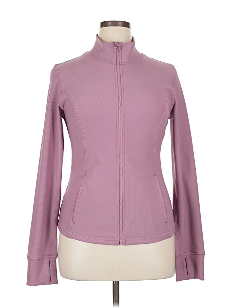 Pre-owned 90 Degree By Reflex Track Jacket In Purple