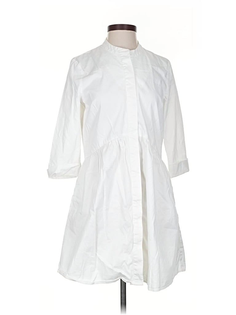 Pre-owned Tuckernuck Casual Dress In White