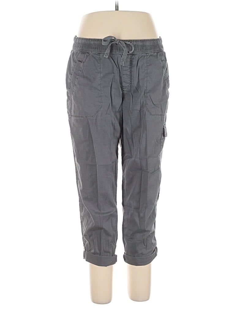 Pre-owned Sonoma Goods For Life Cargo Pants In Gray