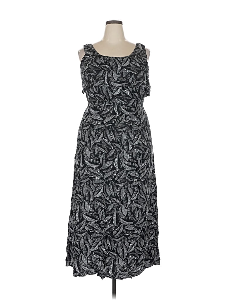 Pre-owned Merona Casual Dress In Gray