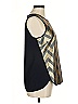 J.Crew Metallic Gold Sleeveless Blouse Size 6 - photo 4