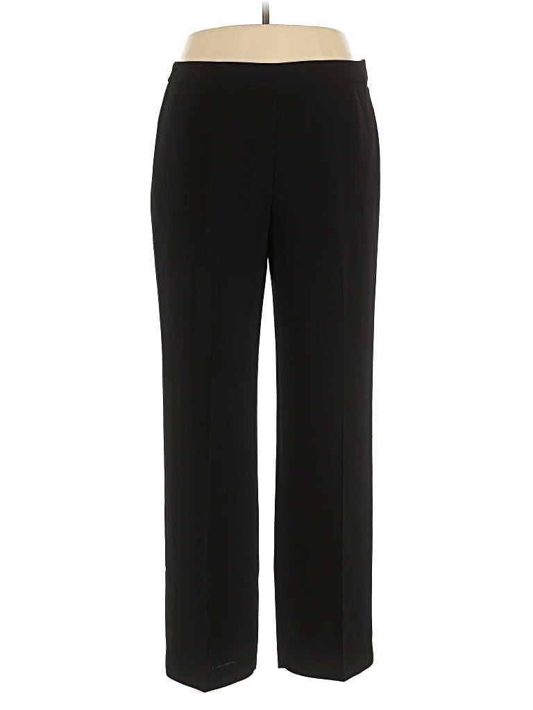 Pre-owned Kasper Dress Pants In Black