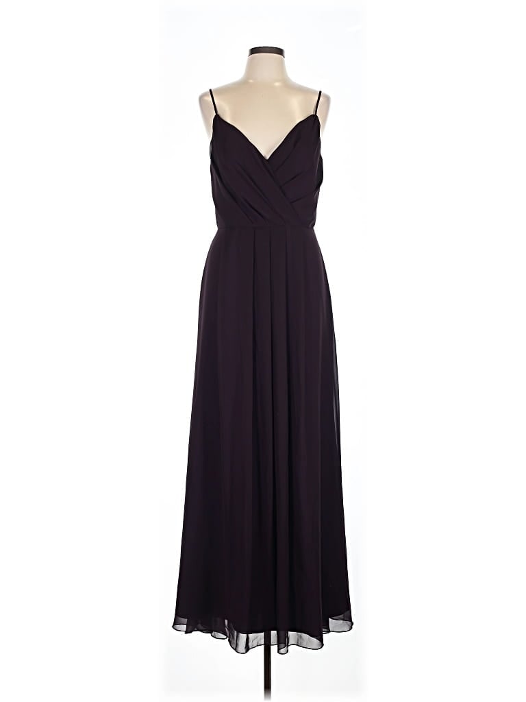 Pre-owned Hayley Paige Occasions Cocktail Dress In Purple