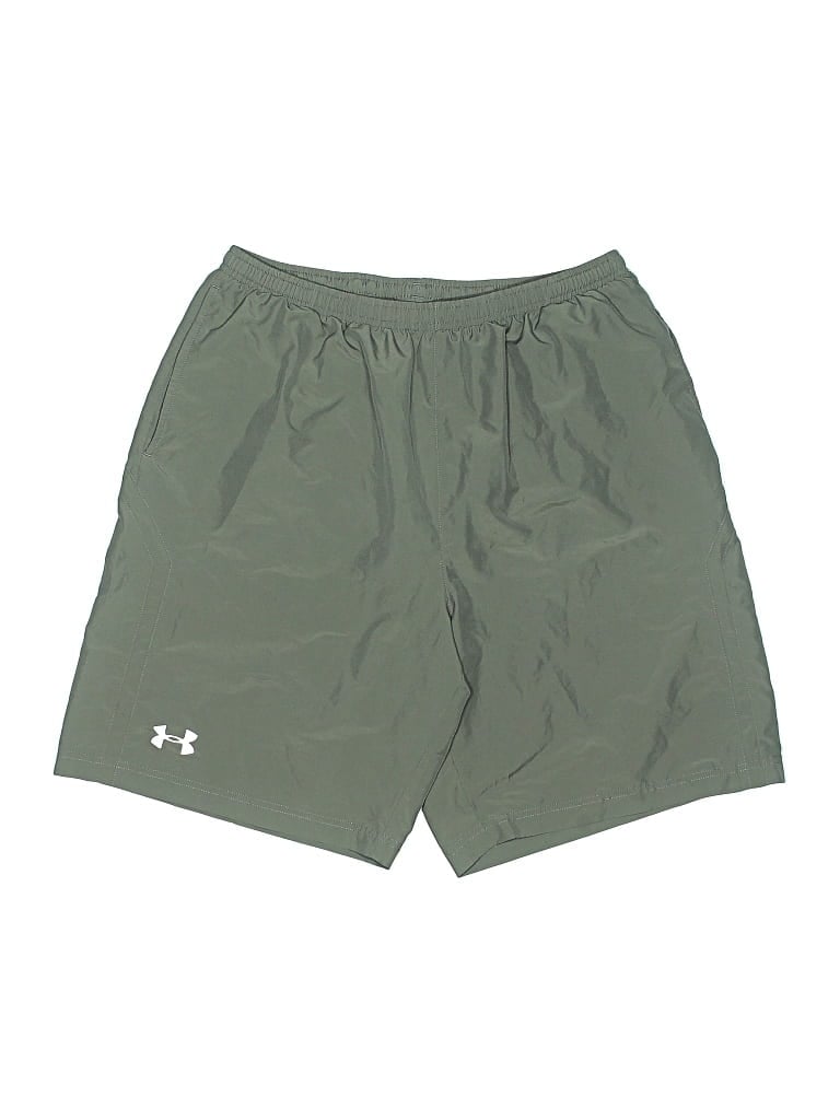 Pre-owned Under Armour Athletic Shorts In Green