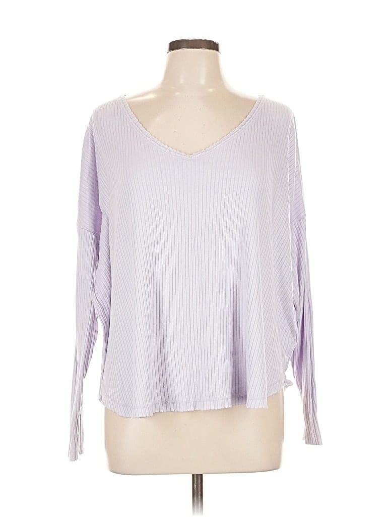 Pre-owned Wild Fable Pullover Sweater In Purple