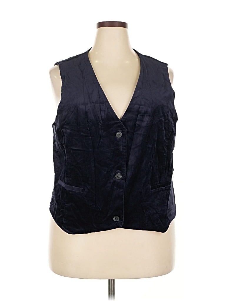 Pre-owned Gap Vest In Blue