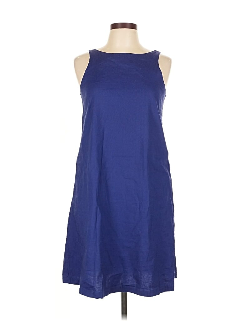 Pre-owned Hedge Casual Dress In Blue