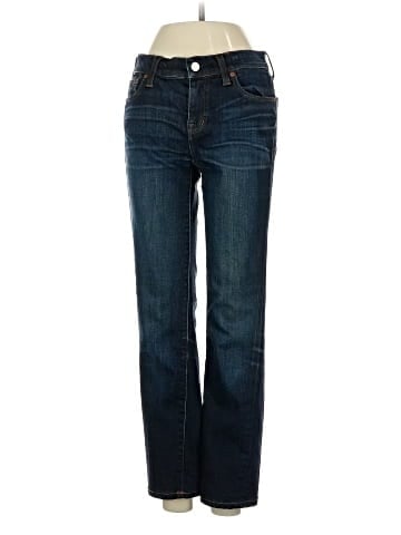 Madewell Alley Straight Jeans in Waterfall (view 1)